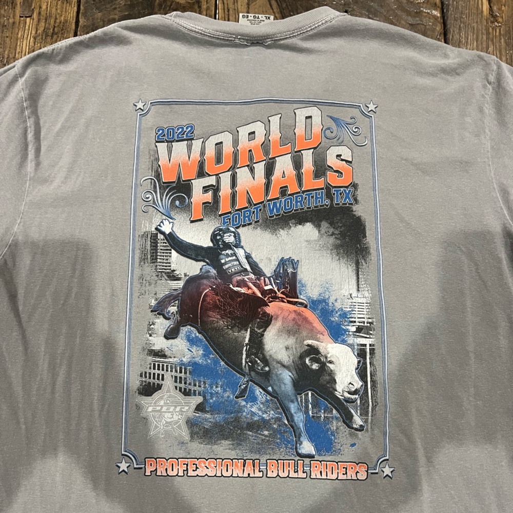 PBR 2022 World Finals Fort Worth TX T-Shirt Size XL
